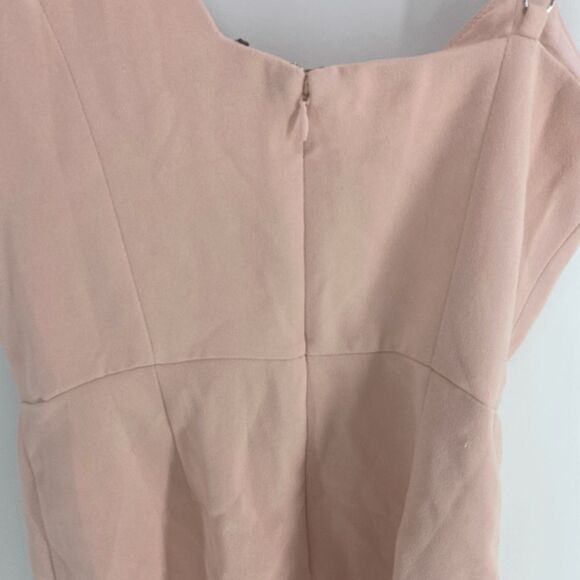 Revolve NBD Adios Womens Powder Pink New Asymmetrical Tank Mini Dress XSmall - Picture 7 of 12
